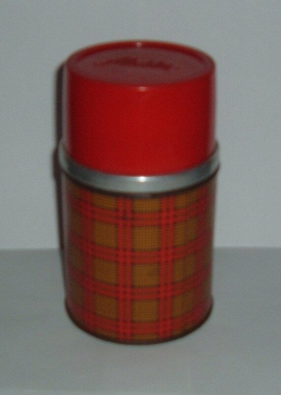 aladdin plaid thermos