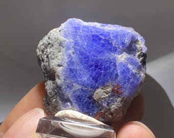 Rare Blue Purple sapphire | sapphire collectible specimen | Madagascar 70 grams | sapphire large piece | sapphire raw : sapphire rough