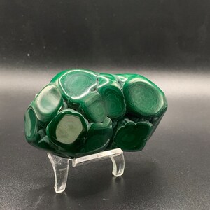 Malachit Dekor Stück | seltenes Kongo Malachit Exemplar | einzigartiges Sammlerstück | Kongo Malachit Exemplar |