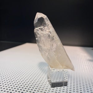 Lemurian seed blade of light collectible crystal | colombian Emerald Crystal quartz point | brilliant Crystal on cube |