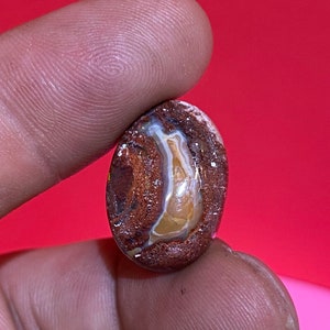 Yellow fire opal from Mexico jewelry cabochon opal Mexican fire opal specimen for jewelry collectible specimen RING NOT included AAA image 9