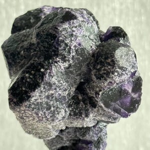 Deep Purple Octahedral Fluorite Specimen 2012 USA