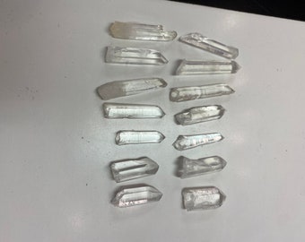 Point lemurian seed crystals | colombian quartz | lemurian seed quartz | emerald crystal | muzo colombia | blades of light