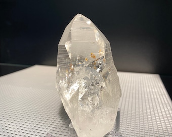 Lemurian seed (Colombian emerald crystal) | Emerald Crystal |highly coded rainbow crystal quartz l | large Crystal  | 256grams | AAA+++