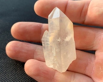 Lemurian seed blade of light crystal ( blue mist Colombian crystal )