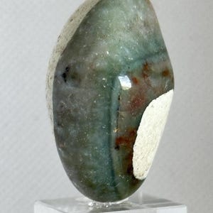 Ocean Jasper polished Crystal mineral | collectible green white ocean Jasper large specimen | jewelry making ocean Jasper | green ocean Jasp