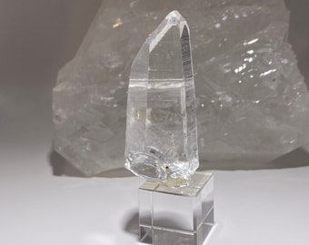 Colombian crystal - large Lemurian seed colombia emerald crystal |  blade of light, Muzo mines |  AAA++ rainbow crystal quartz
