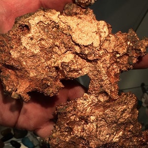 Gran ejemplar de cobre nativo / cobre en bruto / cobre de EE. UU. 2010 / ejemplar coleccionable de 1000 g imagen 7