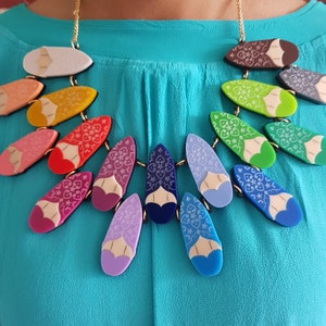 PRE-ORDER: Statement Babouche Slipper Necklace - laser cut jewellery - laser cut jewelry