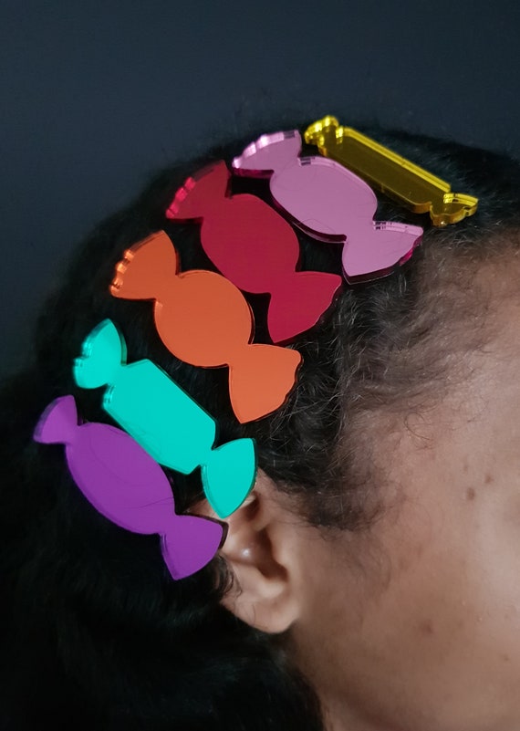 Plexiglas hair clip