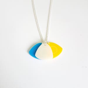 Tailors Chalk Necklace - laser cut acrylic necklace