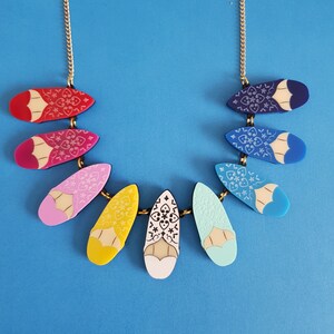Babouche Slipper Necklace - laser cut jewellery