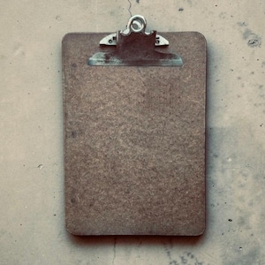 Vintage Metal Clipboard - Etsy