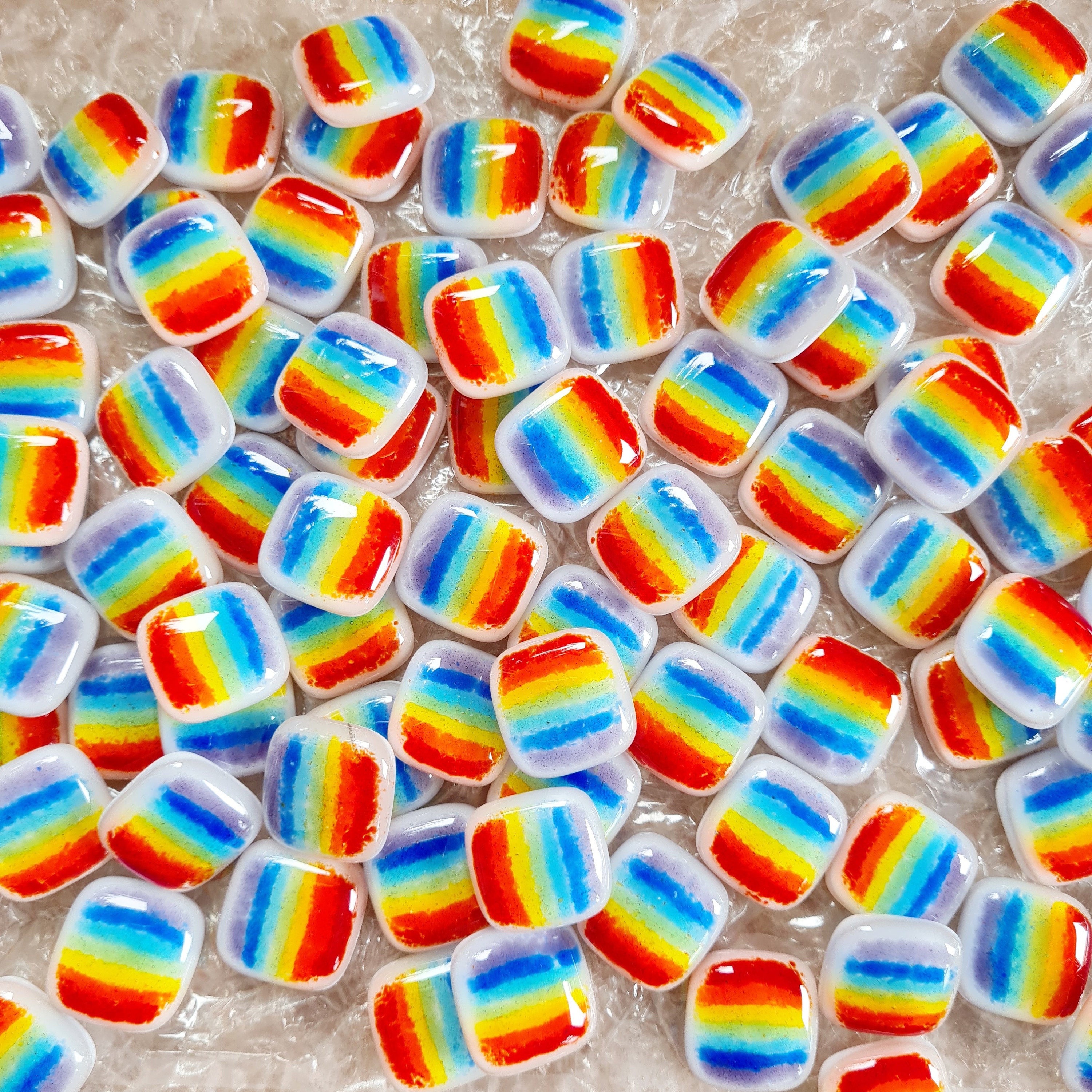 Rainbow Set of 7 Mini Fridge for Home or Etsy Israel