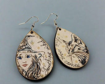 Something Wicked Halloween Earrings