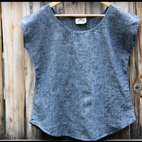 Easy Hemp Linen Shirt Etsy