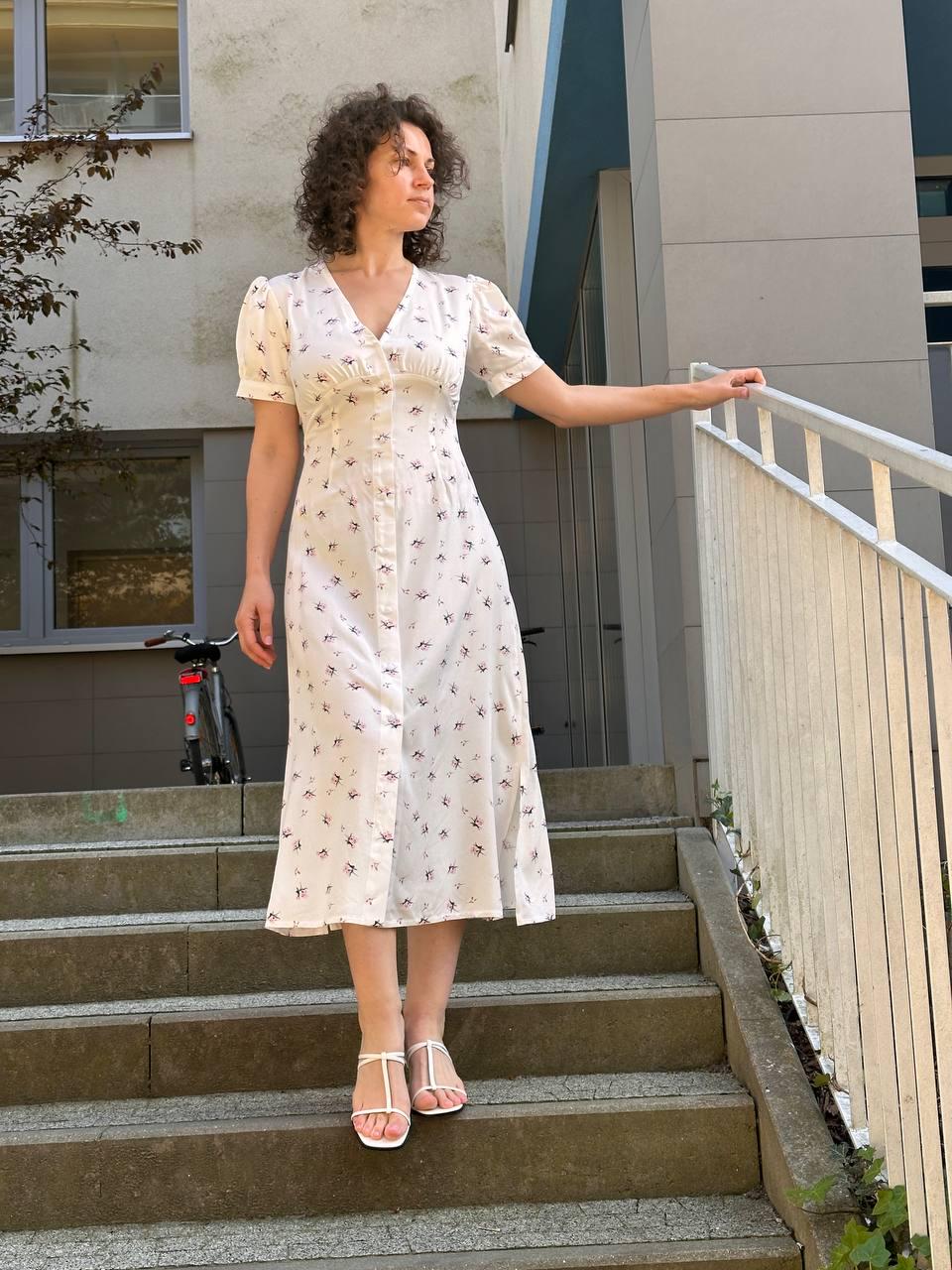 cotton viscose summer dresses Ysabel Mora Viscose Summer Dress Bijou Pink A-Lined Women Rayon V-Neck