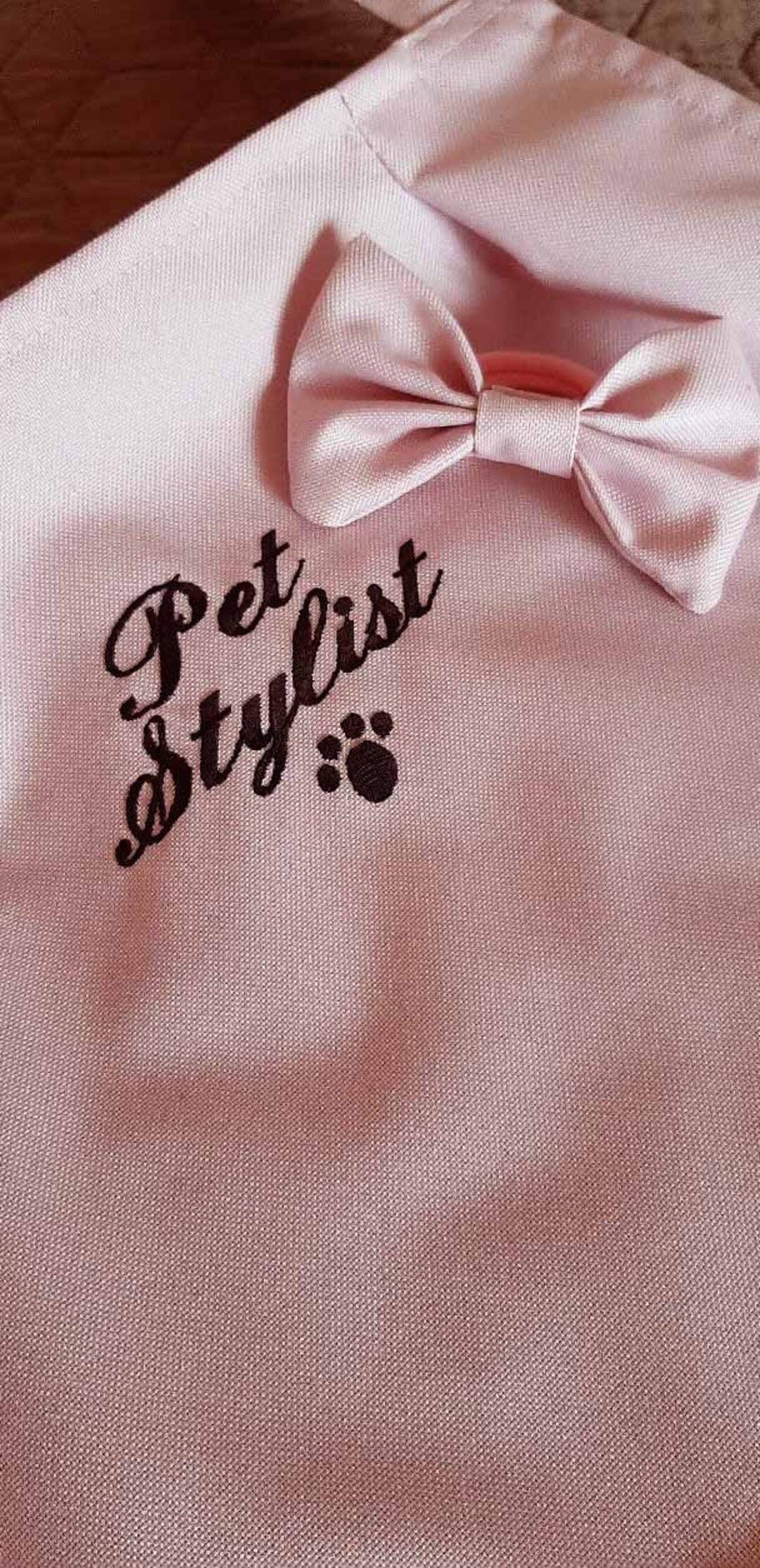 Groomer Apron Grooming Apron With Custom Name Logo Embroidery Pet Spa