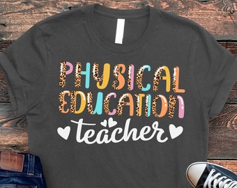 Shirt gymleraar, shirt lichamelijke opvoeding, shirt leraar waardering, shirt gymleraar, cadeau voor leraar, gymleraar, shirt gymles