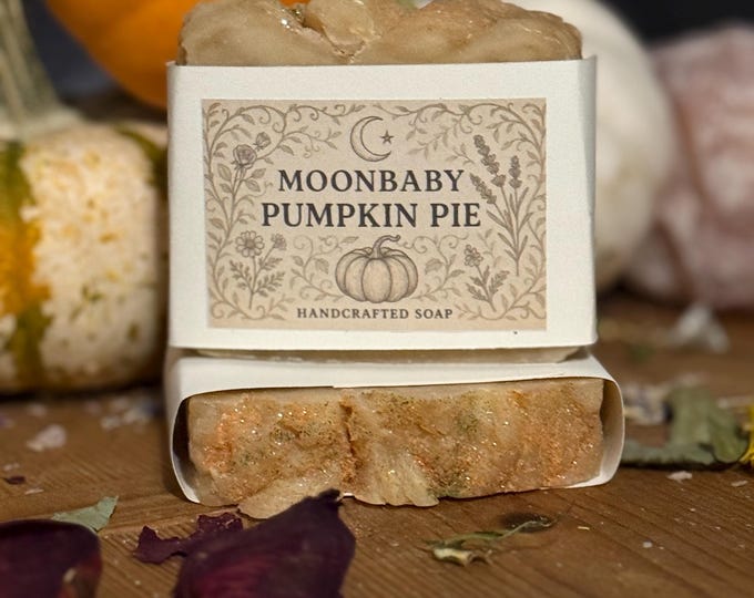 Pumpkin Pie Vegan Soap for Fall