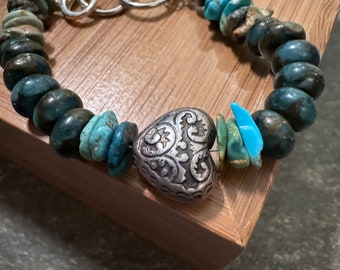 Jasper and Turquoise Bracelet