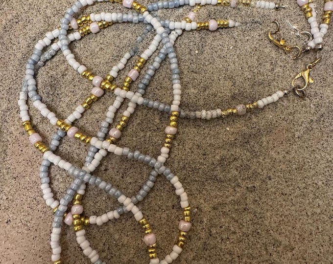 Pastel Seed Bead Necklace
