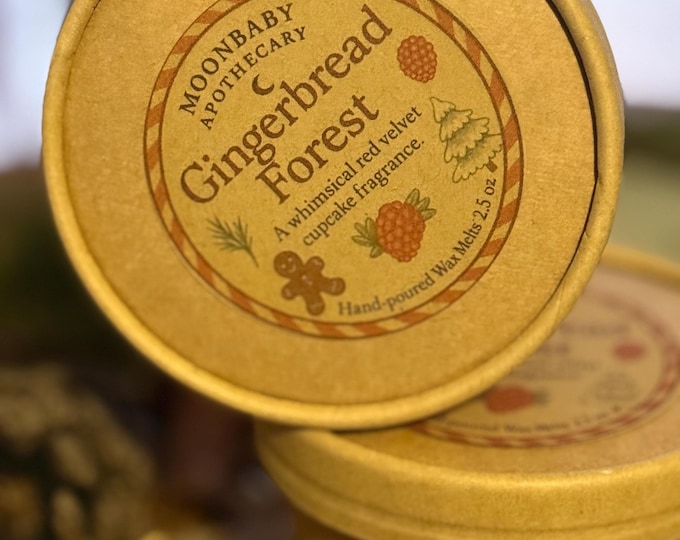 Gingerbread Forest – Whimsical Red Velvet Wax Melts