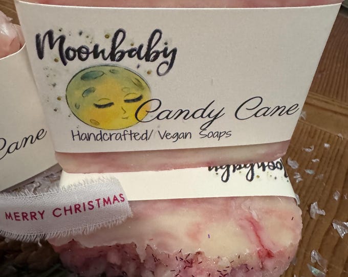 Candy Cane Bar Soap
