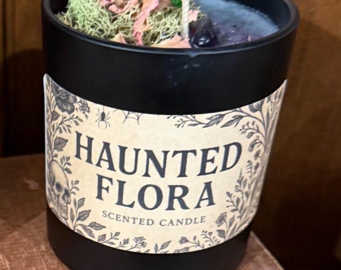 Haunted Flora Scented Candle