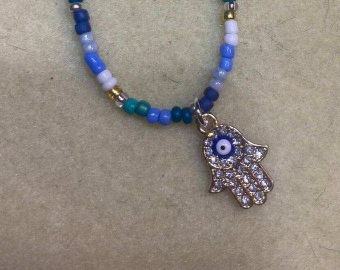 Hamsa Hand Necklace