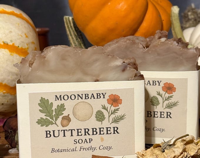 Butterbeer Vegan Soap for Fall
