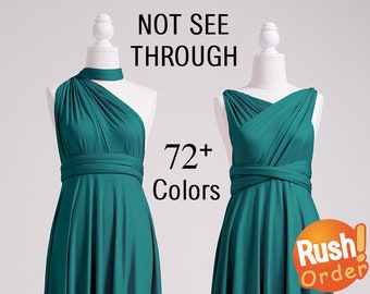 Infinity Dress Teal, Infinity Bridesmaid Dress, SHORT, LONG, PLUS Size, Infinity Wrap Dress, Infinity Maxi Dress, Maternity Infinity Dress