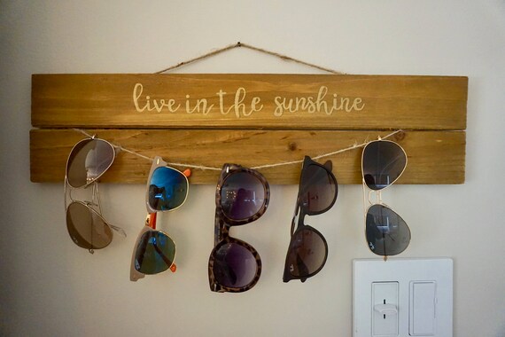 Rustic Sunglass Holder Rustic Sunglass Holder Wall Display