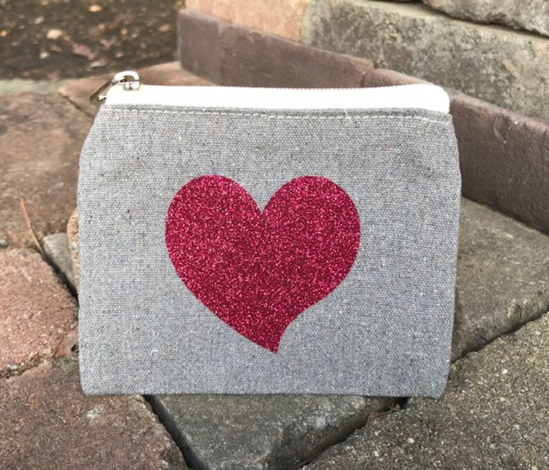 Heart Themed Coin Purse