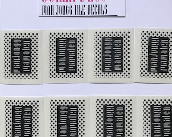 Mah Jongg themed Joker Decals