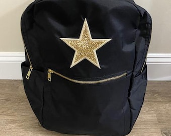 Star themed Large Backpack