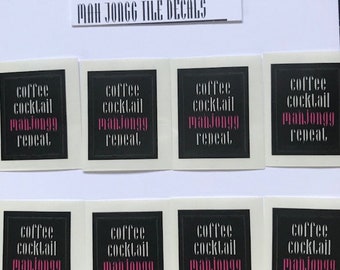 Mah Jongg themed Joker Decals