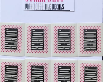 Mah Jongg Joker Decals