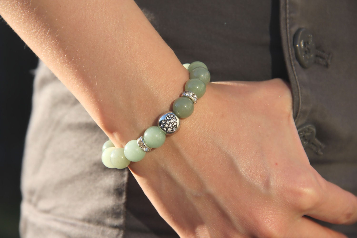 Reiki Healing Bracelet Best Friend Gifts Statement Jewelry Etsy Canada