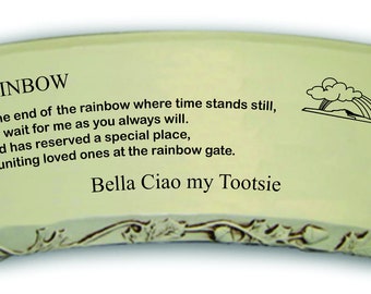 CUSTOM - Rainbow Bench