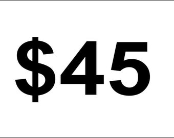 RUSH FEE