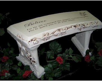 Believe Bench  ( STOCK ) for customization see CUSTOM Believe bench
