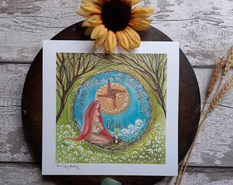 Imbolc art print, imbolc art, imbolc altar, Brighid art print, Goddess art print, Brigids cross, spring wall art, pagan sabbatts, Imbolc,