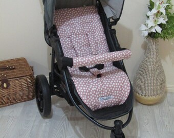 pink pram accessories