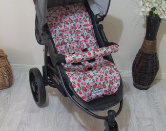 floral pram liner