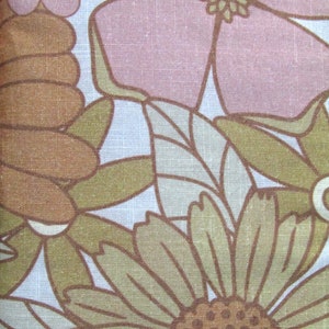 Forro para berço de carrinho de bebê - Flores pastel retrô - Fabricado na Austrália