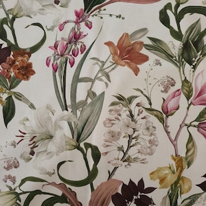 Forro para assento de carrinho de bebê - Hani floral - Fabricado na Austrália