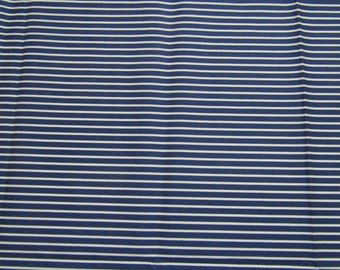 Shopping trolley seat liner-Navy blue stripes-Made in Australia