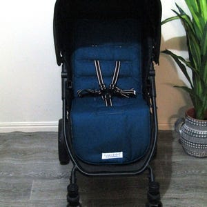 Pram/stroller seat liner-Patrol blue-Australian made