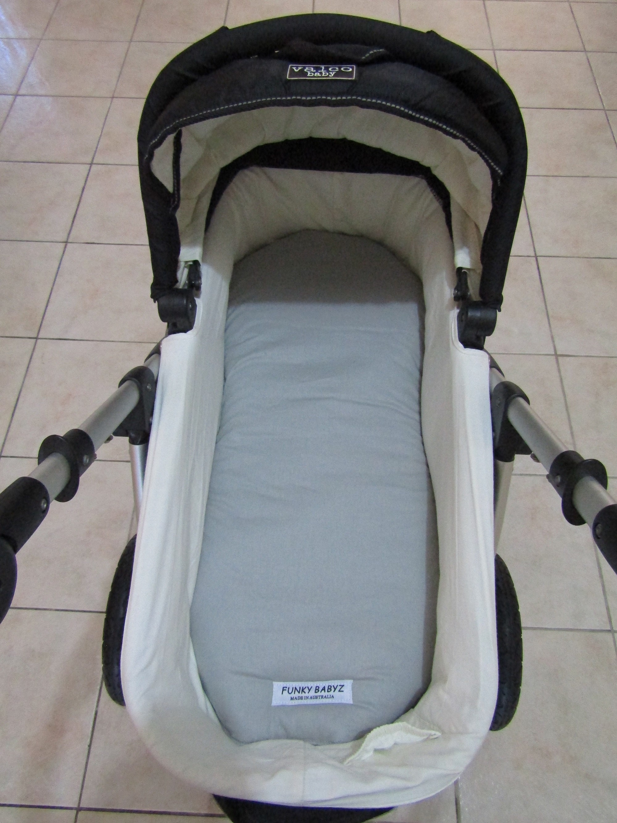 Pram Lineruniversal Fittinggrey Polka Dotfunky Etsy Australia